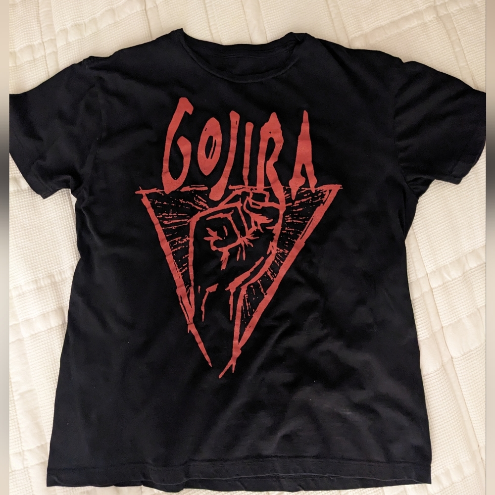 Gojira metal band shirt